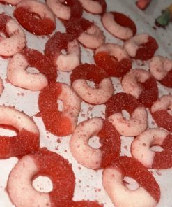 Alternative view of Edibles Peach Rings - 500MG