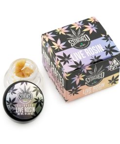 Smashed live rosin