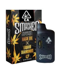 Smashed Liquid Diamond X Hash Oil 1g Disposable
