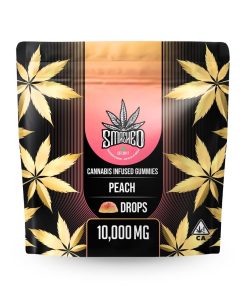 Smashed Gummies Peach Drops 10000mg